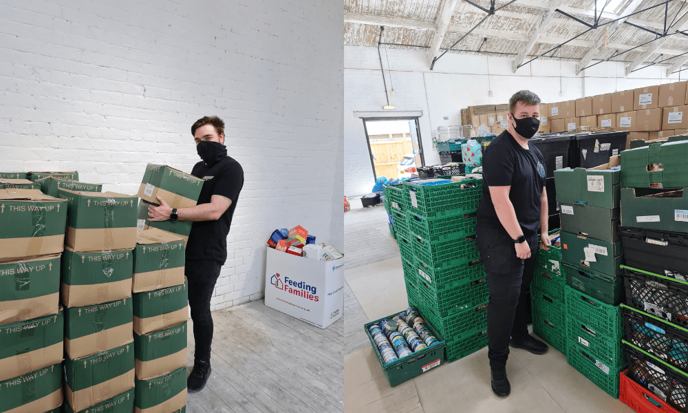 Food packing website Charity Day