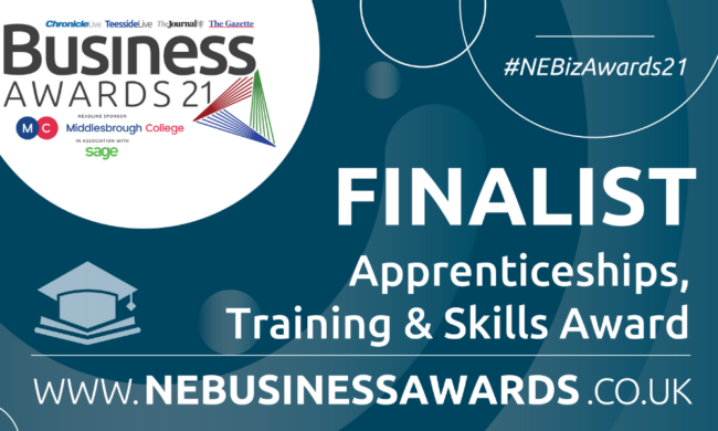 Award finalst website North East Business Awards