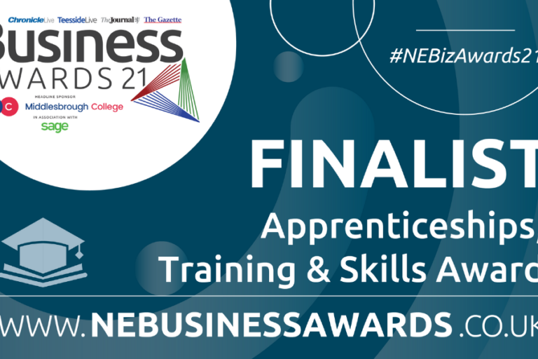 Award finalst website North East Business Awards