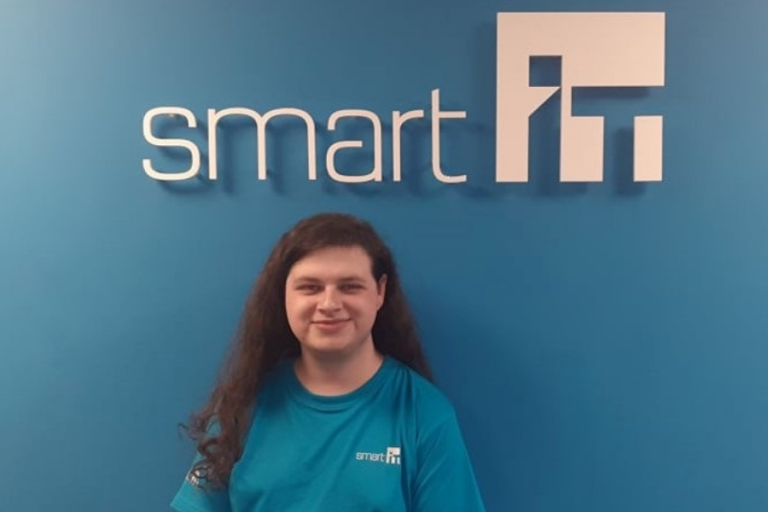 Kieran Photo website Smart IT’s Advanced Apprenticeship Program