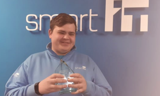William Gallon North East Rising Star Winner