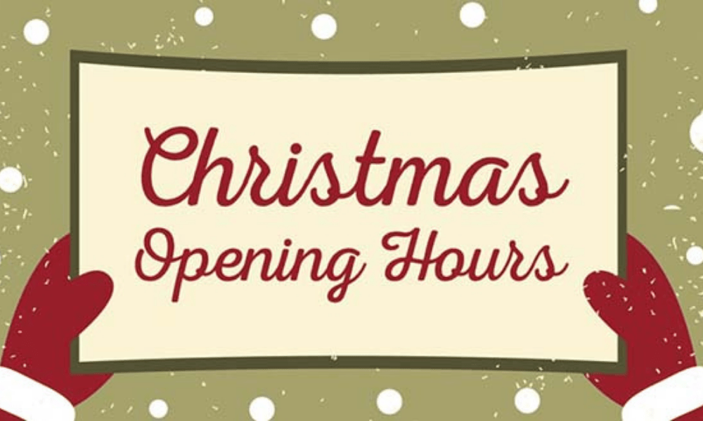 Smart IT Christmas Opening Hours