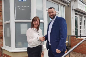 Imeary Street Surgery Handshake Imeary Street Surgery Handshake