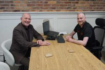 Staff from Smart IT and First Mortgage celebrate a successful partnership