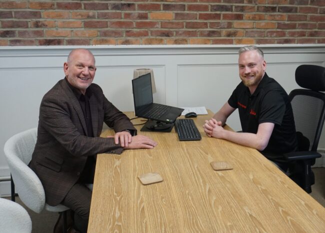 Staff from Smart IT and First Mortgage celebrate a successful partnership